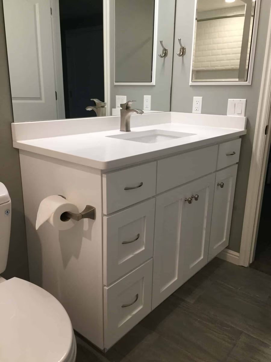 Utah finished basement project photo