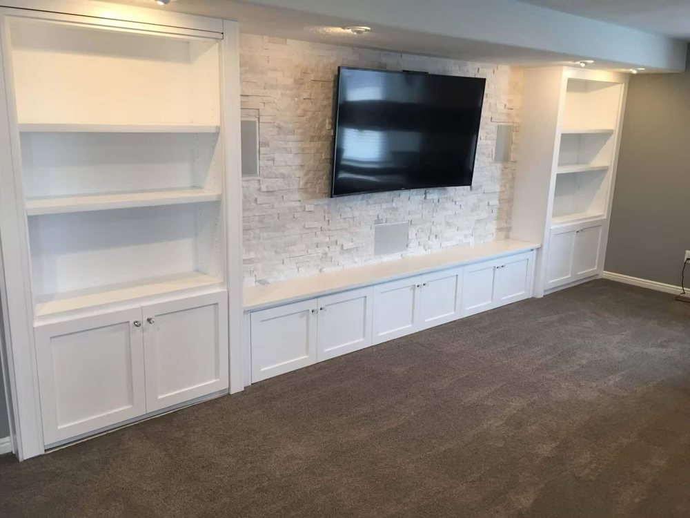Utah finished basement project photo