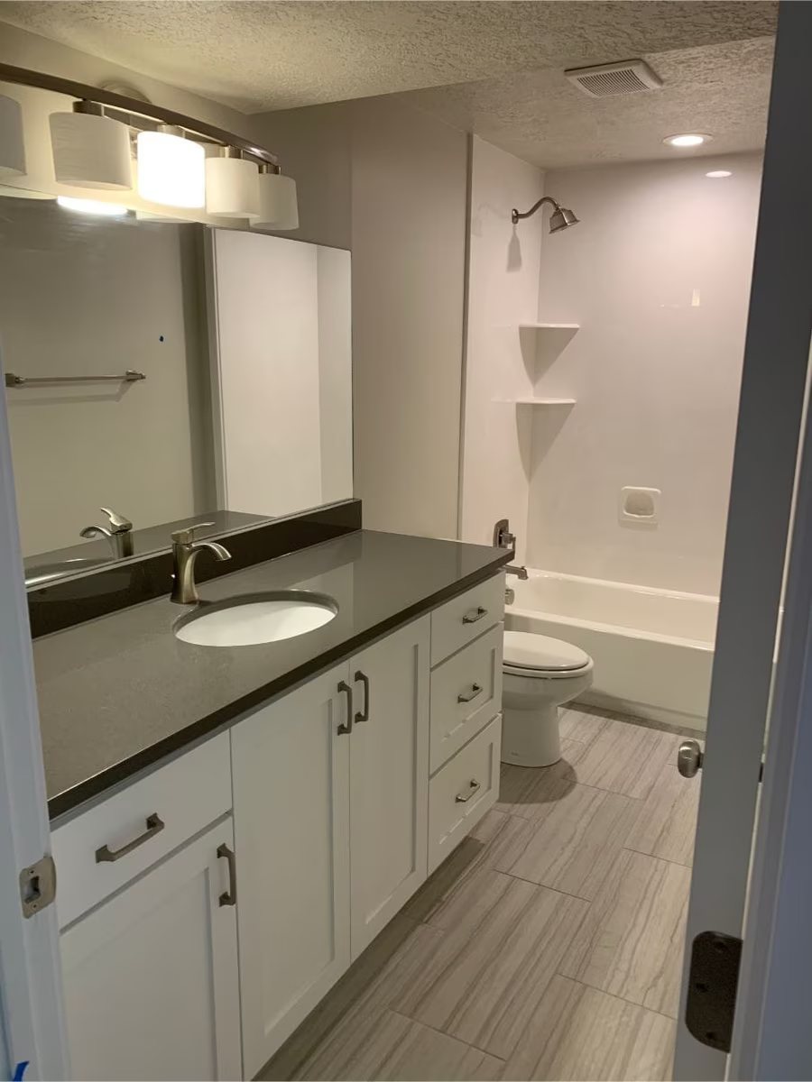 Finished basement project photo 42