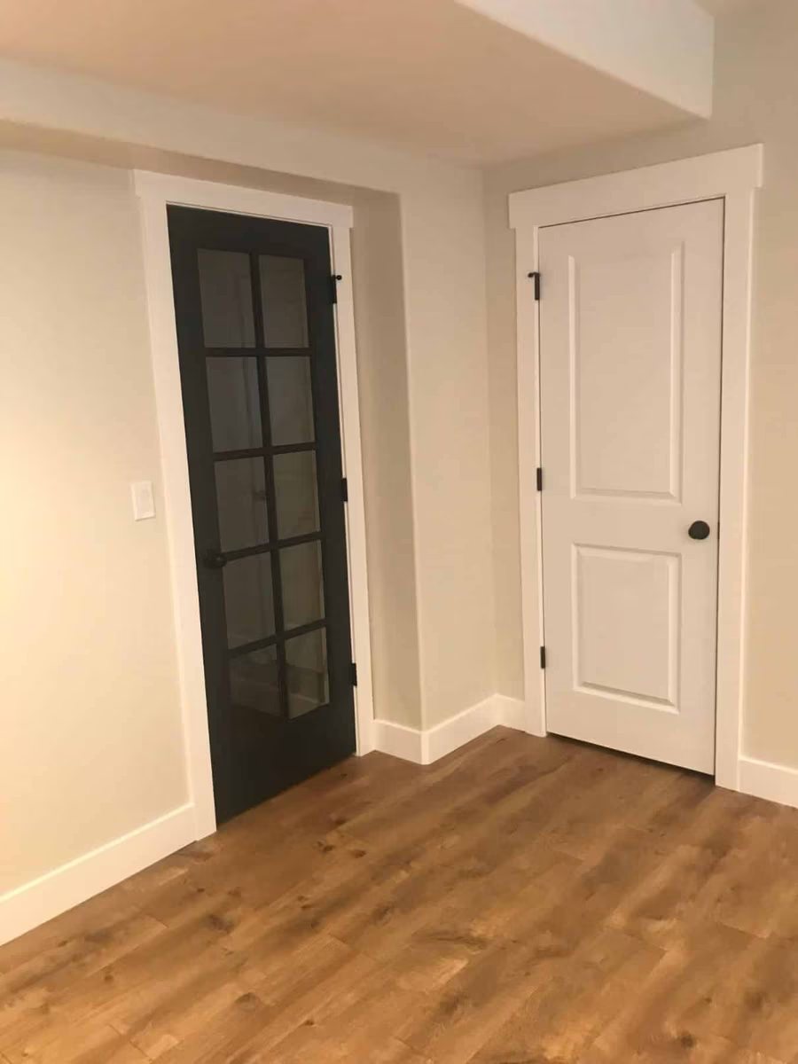 Finished basement project photo 64