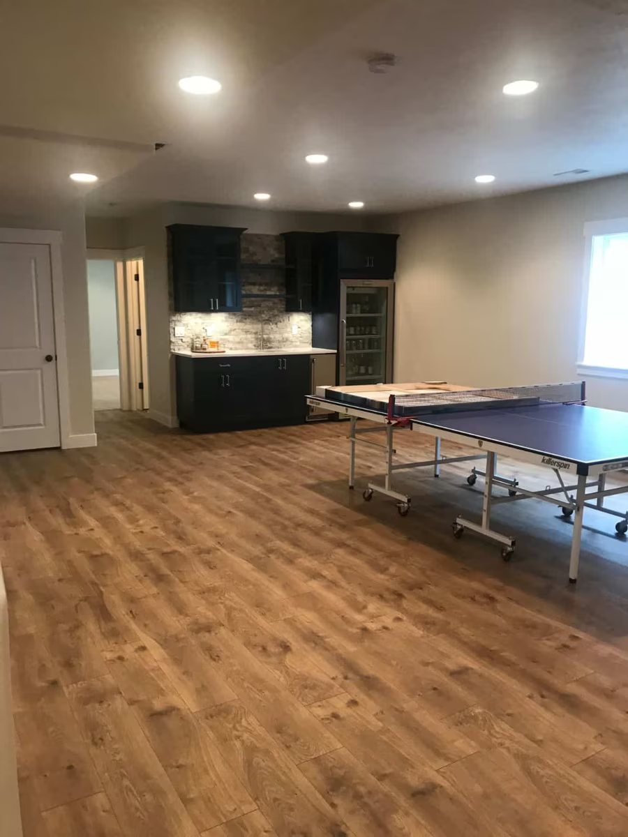 Finished basement project photo 69