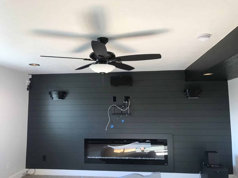 Finished basement project photo 83