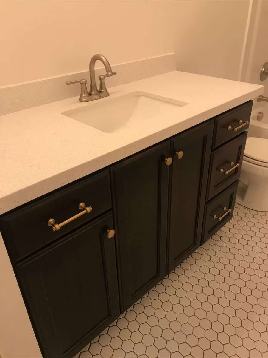 Finished basement project photo 86
