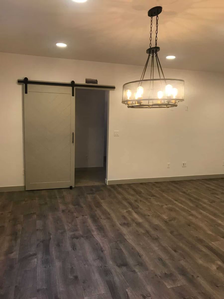 Finished basement project photo 89
