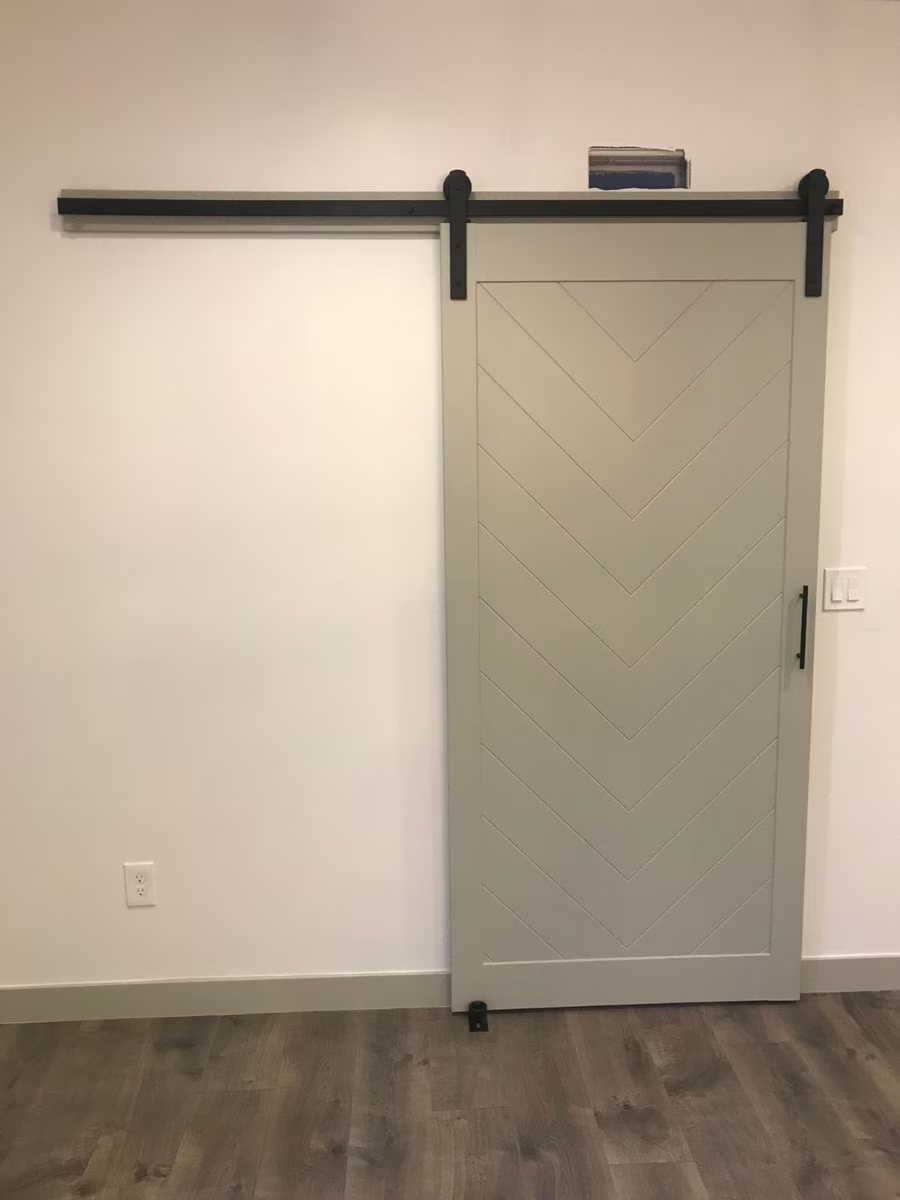 Finished basement project photo 91