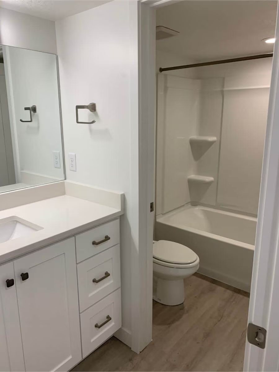 Finished basement project photo 97