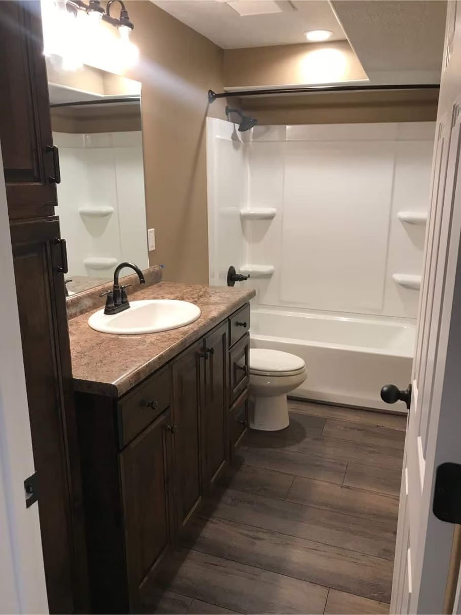 Finished basement project photo 105