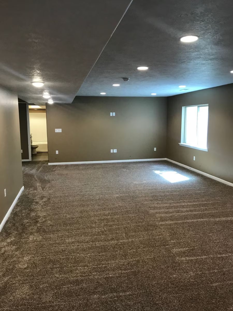 Finished basement project photo 106