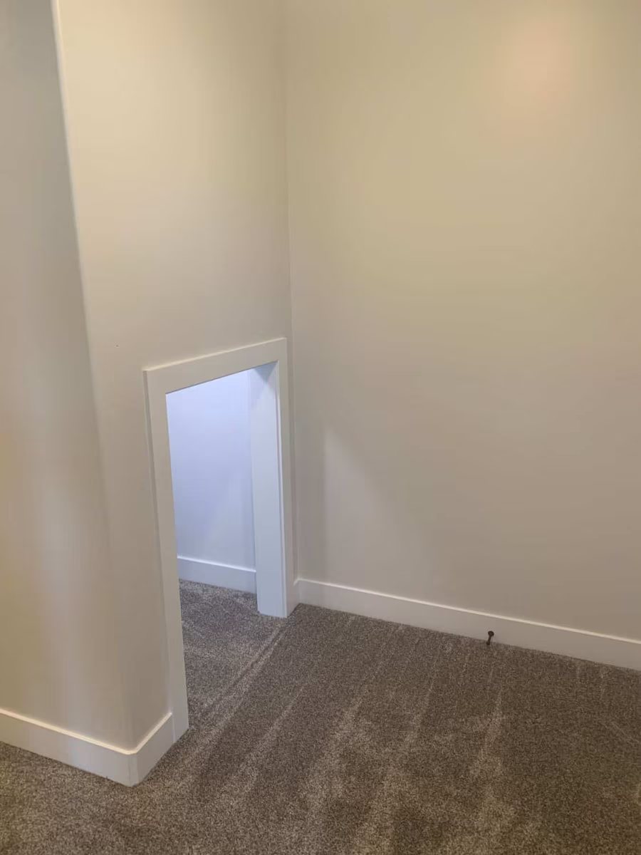 Finished basement project photo 108
