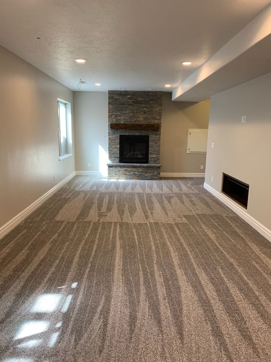 Finished basement project photo 112