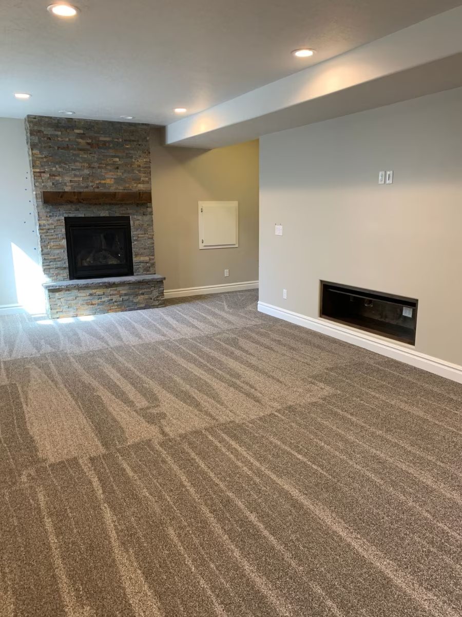 Finished basement project photo 113