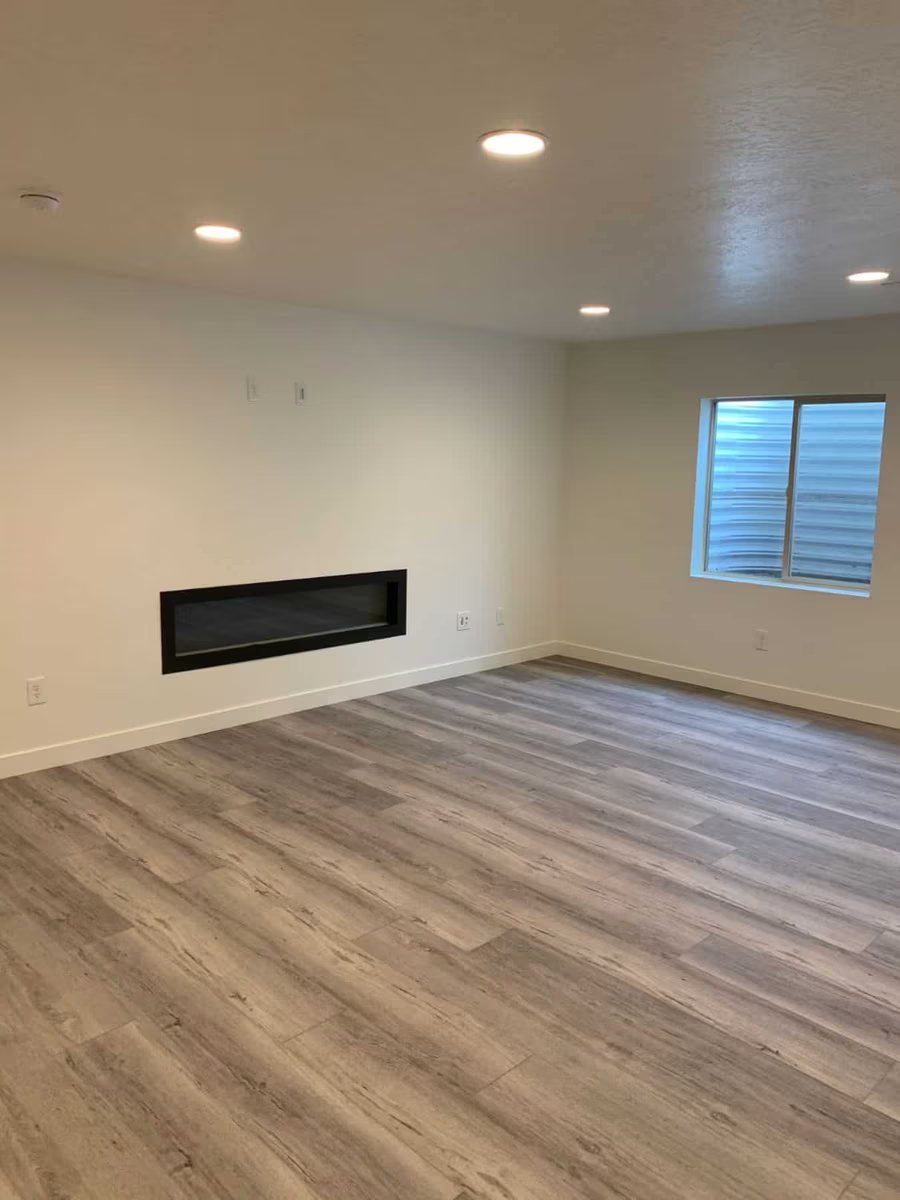 Finished basement project photo 120