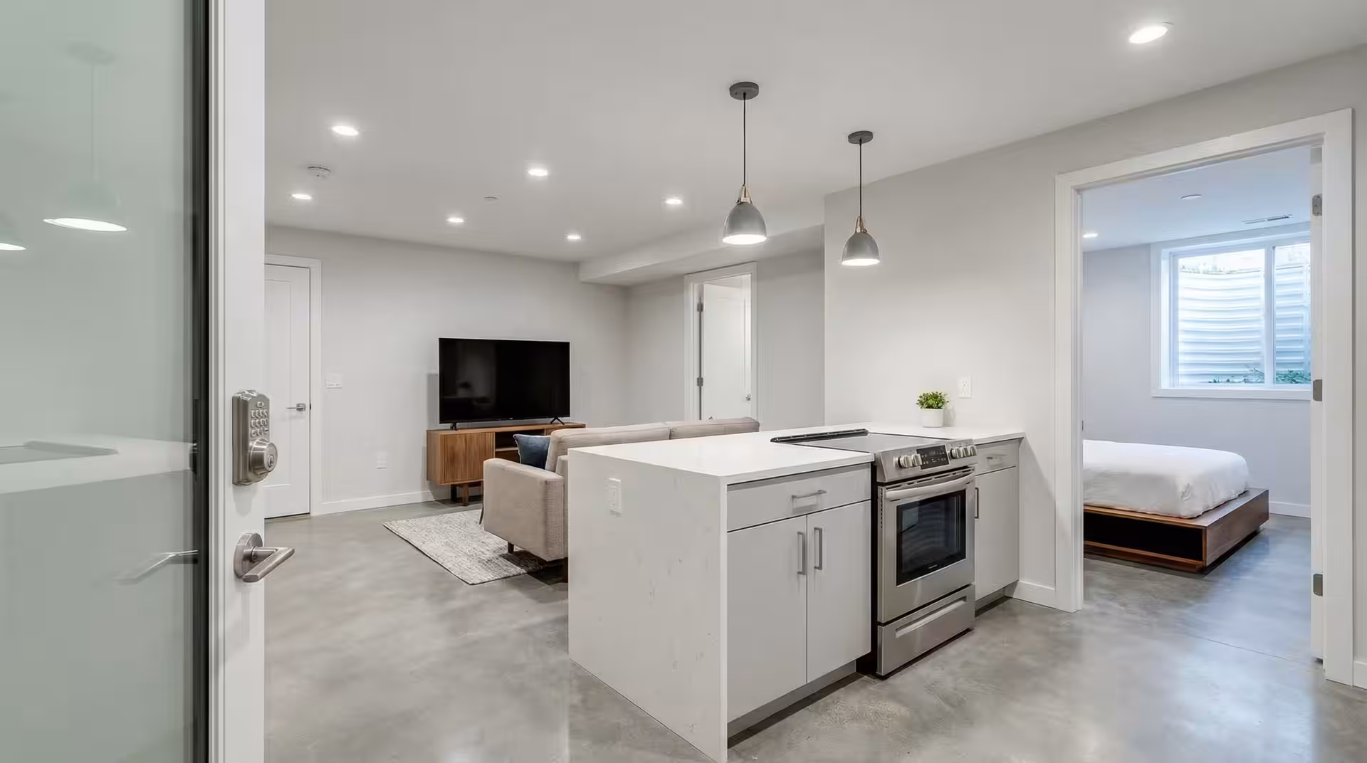 Basement Apartments & ADUs in a finished Utah basement